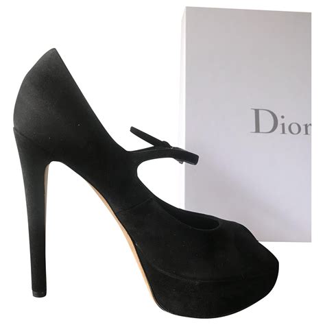 christian dior heels black|christian dior heels price.